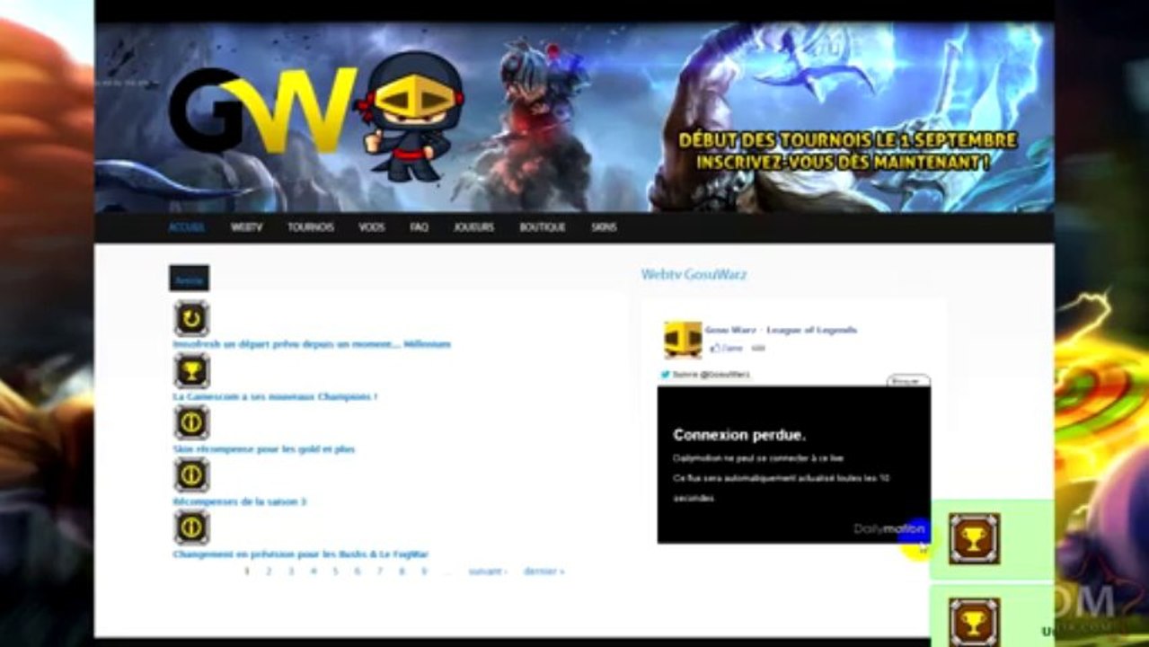 Se connecter - Gosuwarz