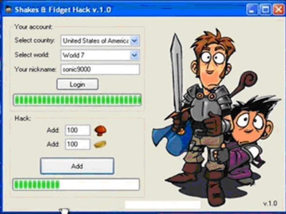 Shakes & Fidget cheats: Shakes & Fidget hack