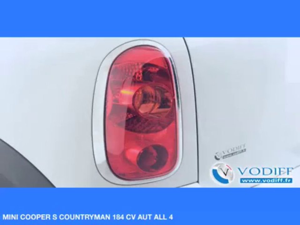 VODIFF : MINI OCCASION ALSACE : MINI COOPER S COUNTRYMAN 184 CV AUT ALL 4