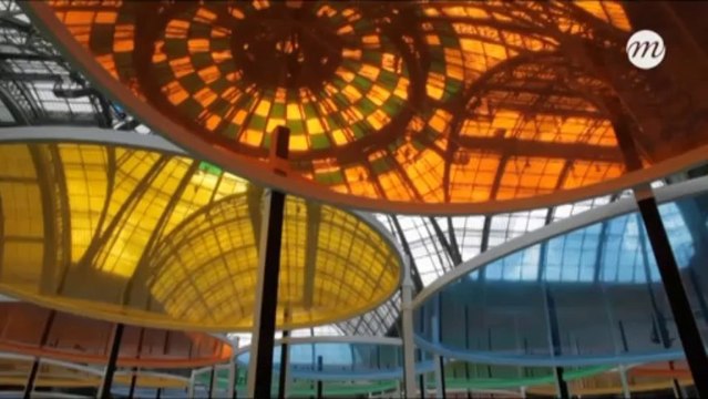 Interview de Daniel Buren à Monumenta