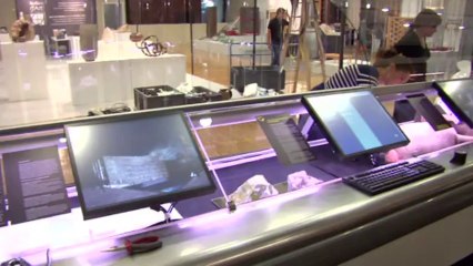 Coulisses de la réalisation du stand du Ministère-Salon du Patrimoine