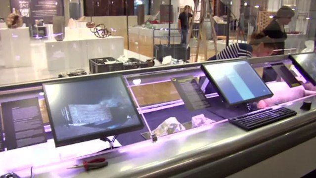 Coulisses de la réalisation du stand du Ministère-Salon du Patrimoine