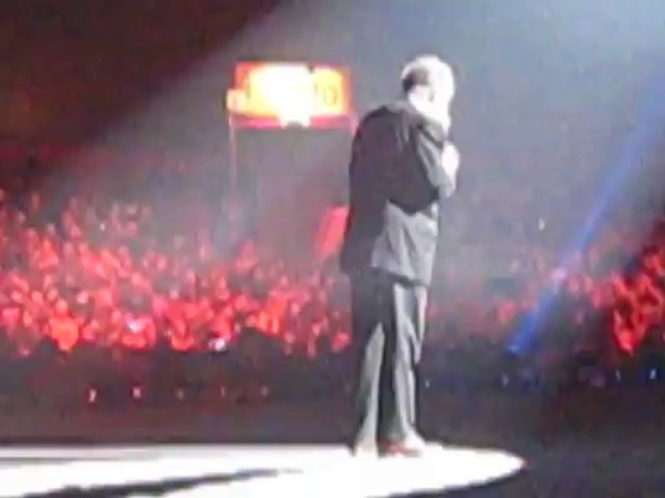 Frédéric Mitterrand à l'arbre de Noël 2010