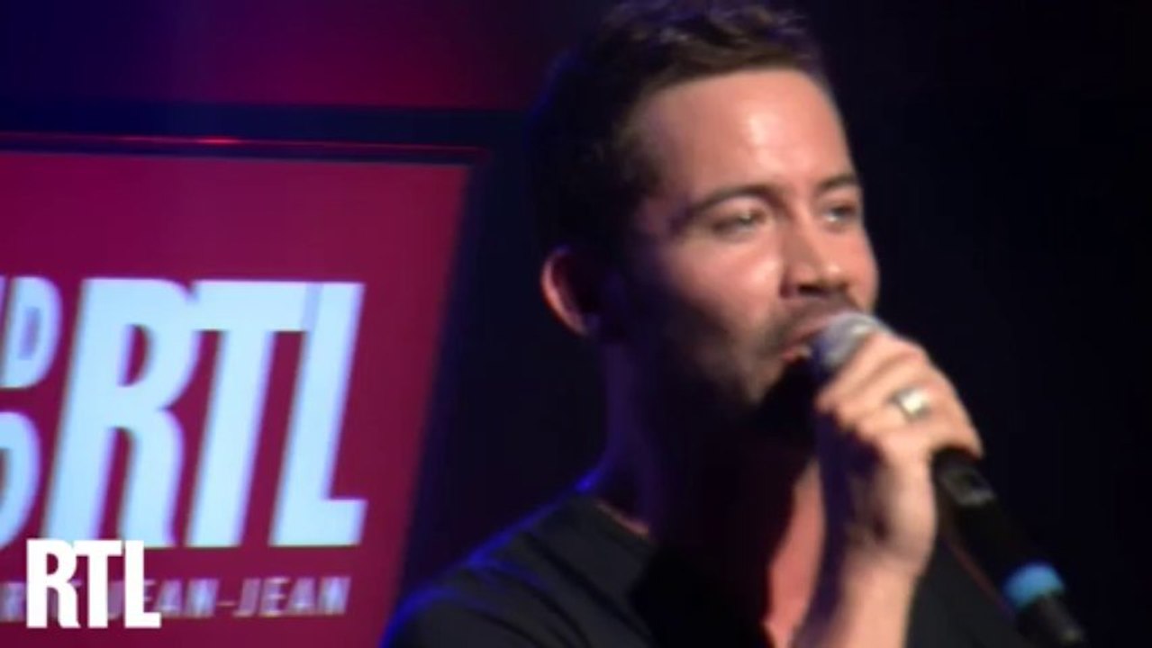 Emmanuel Moire - Ne s'aimer que la nuit en live dans le Grand Studio RTL