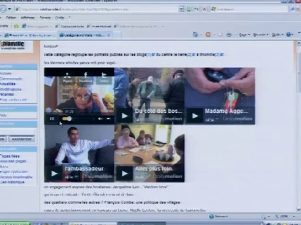 Présentations d'expériences et échanges : "Médias participatifs : expression citoyenne et lien s