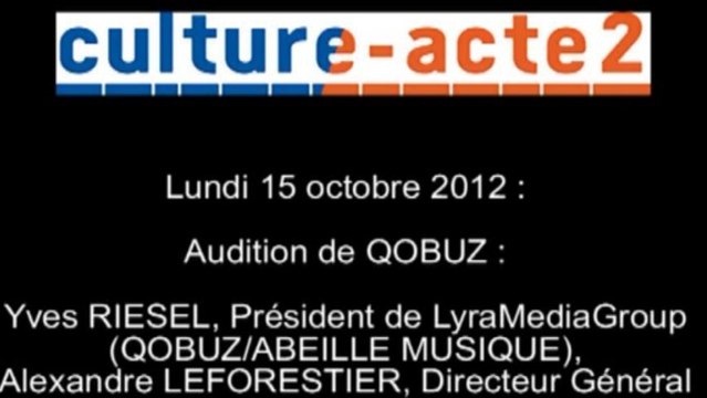Mission culture-acte2 | audition de QOBUZ [audio]