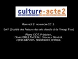 Mission culture-acte2 | SAIF (Société des Auteurs des arts visuels et de l’Image Fixe) [audio]