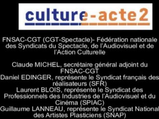 Mission culture-acte2 | FNSAC-CGT (CGT-Spectacle) [Audio]