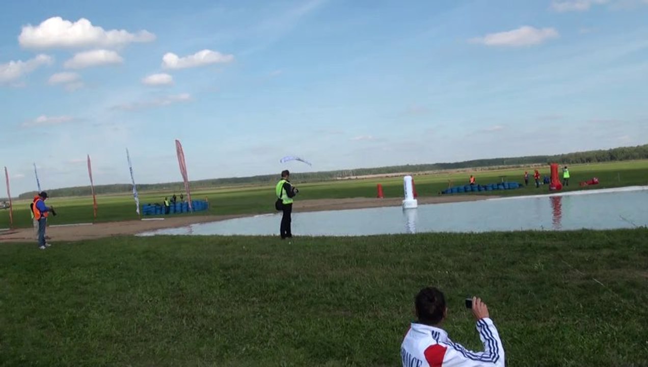 PARACHUTISME - COUPE DU MONDE CHAMPIONNATS EUROPE KOLOMNA 2013 : capony piloting "David Malézé- Speed"