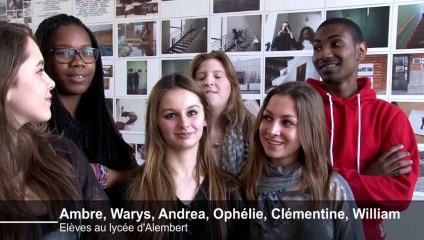 Visite d'Aurélie Filippetti au Lycée professionnel d'Alembert