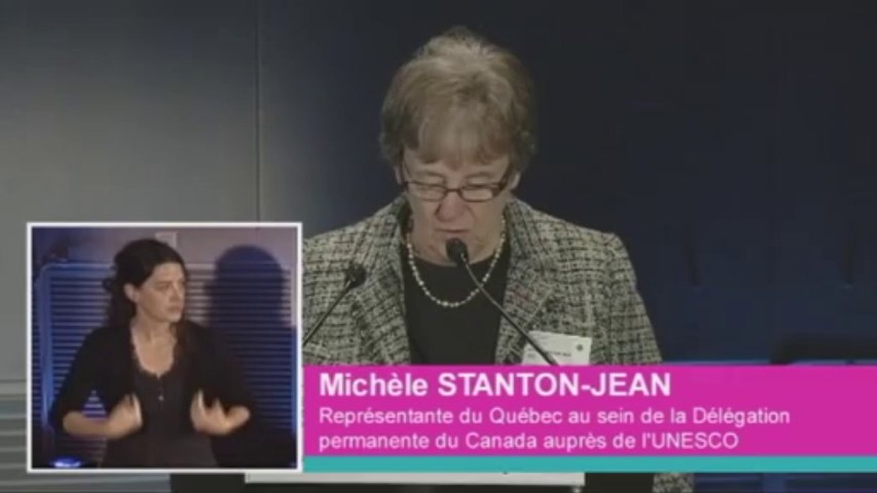 Ouverture du Colloque international Culture & développement durable