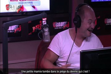 Une petite mamie tombe dans le piège du devine qui c'est !