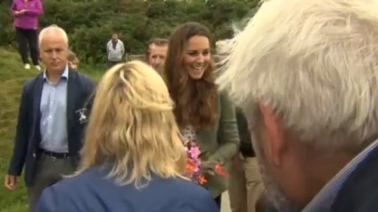 Duchess of Cambridge makes first appearance since baby