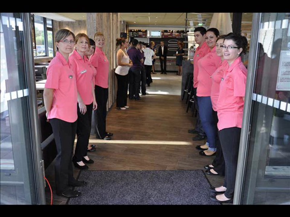 Inauguration du Mac Do de Notre Dame de Sanilhac le 29 août 2013