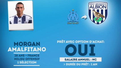 Officiel : Amalfitano prêté à WBA avec option d'achat !