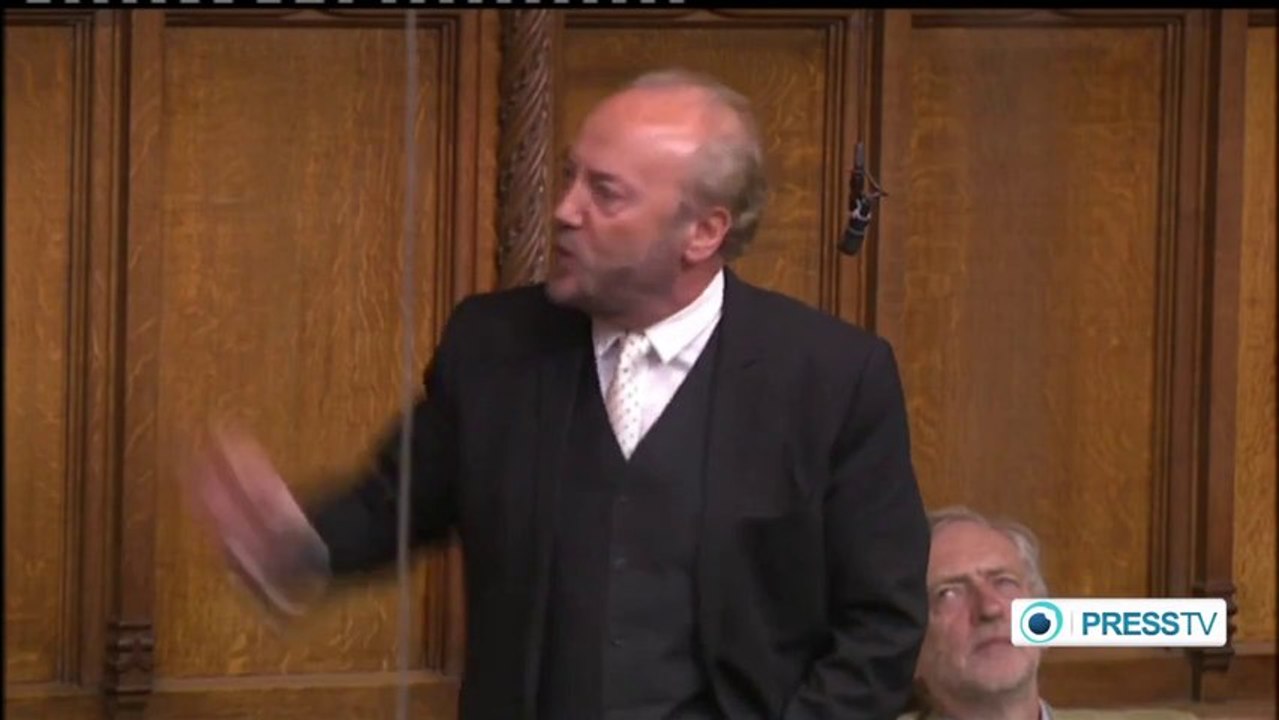 George Galloway opposes Syria war in Parliament
