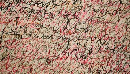 Simon Hantaï : Peinture (Écriture rose) (1958-1959) / À Galla Placidia (1958-1959)