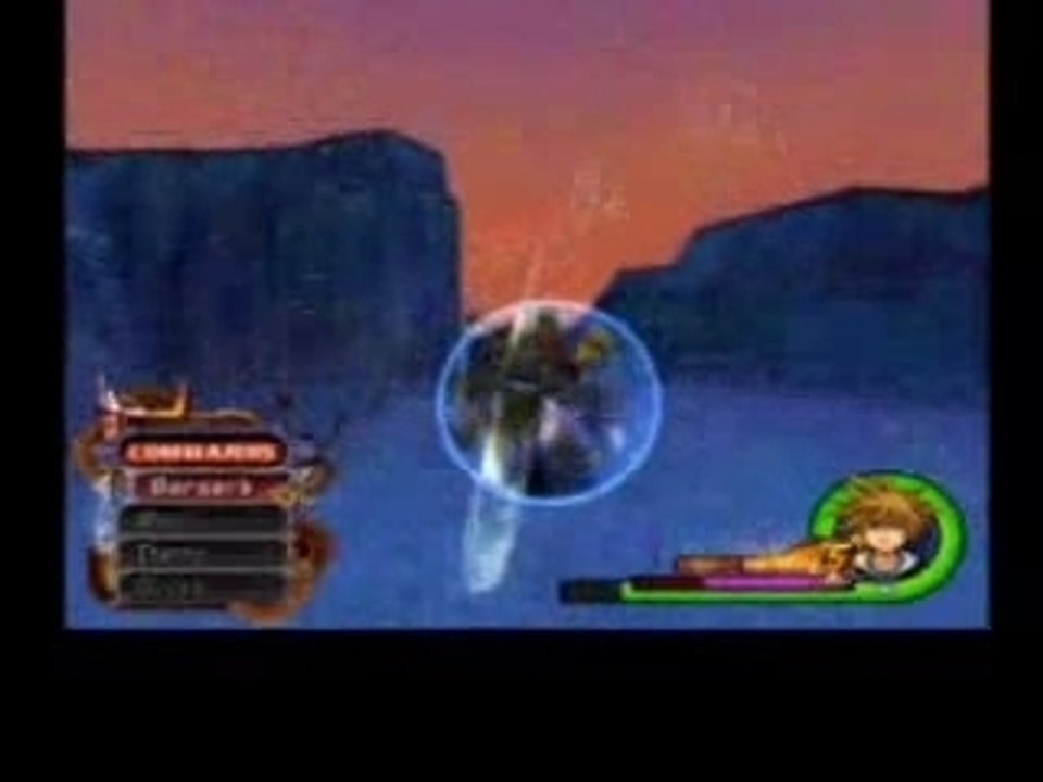 sora vs sephiroth (KH2)