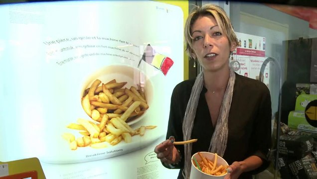 Belga apresenta máquina de batatas fritas