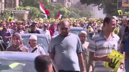 Fewer protesters show up in Cairo for pro-Morsi rally