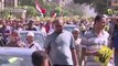 اطلاق غاز مسيل للدموع على متظاهرين مؤيدين لمرسي