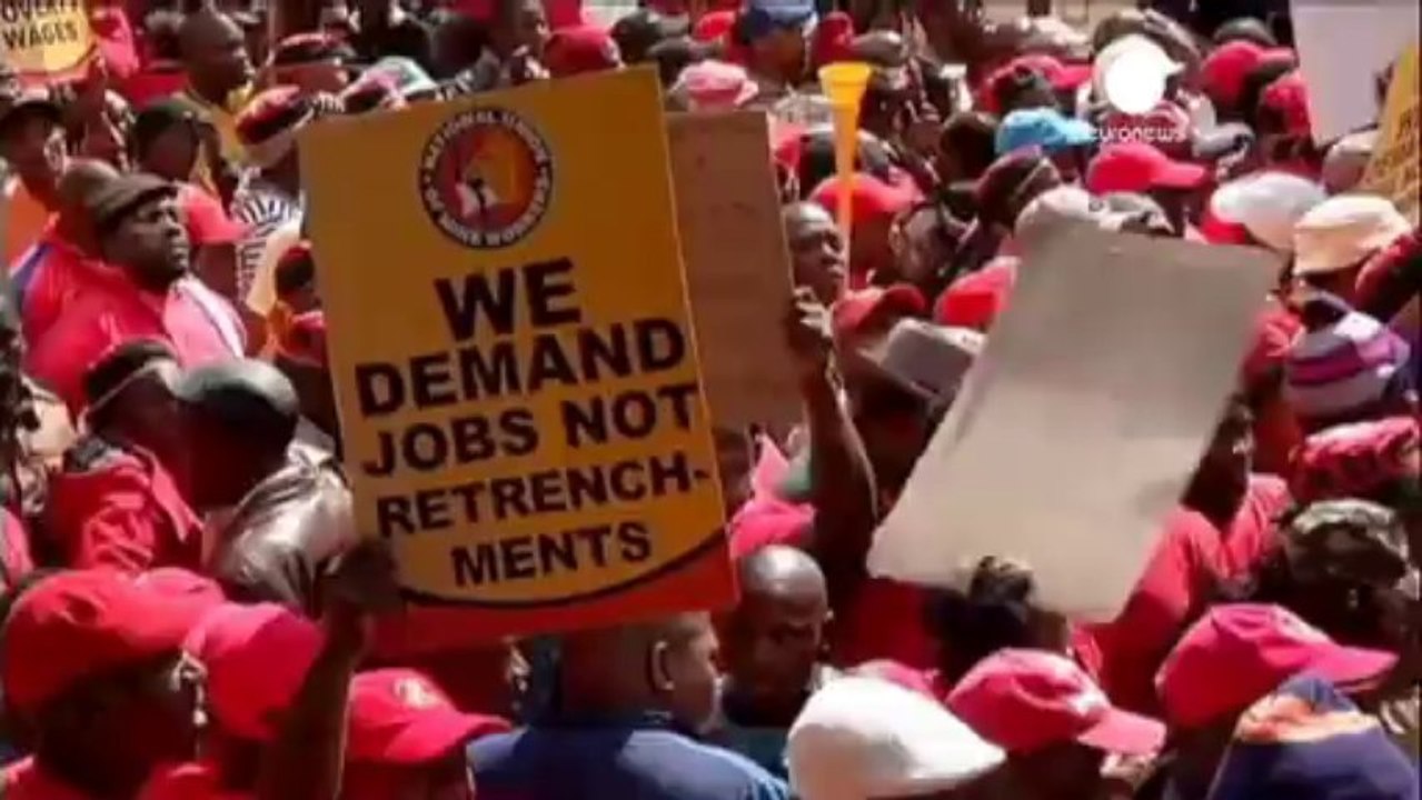 South African gold miners threaten strike