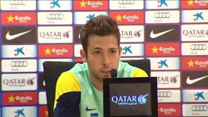 Jordi Alba claims Champions League group will be tough