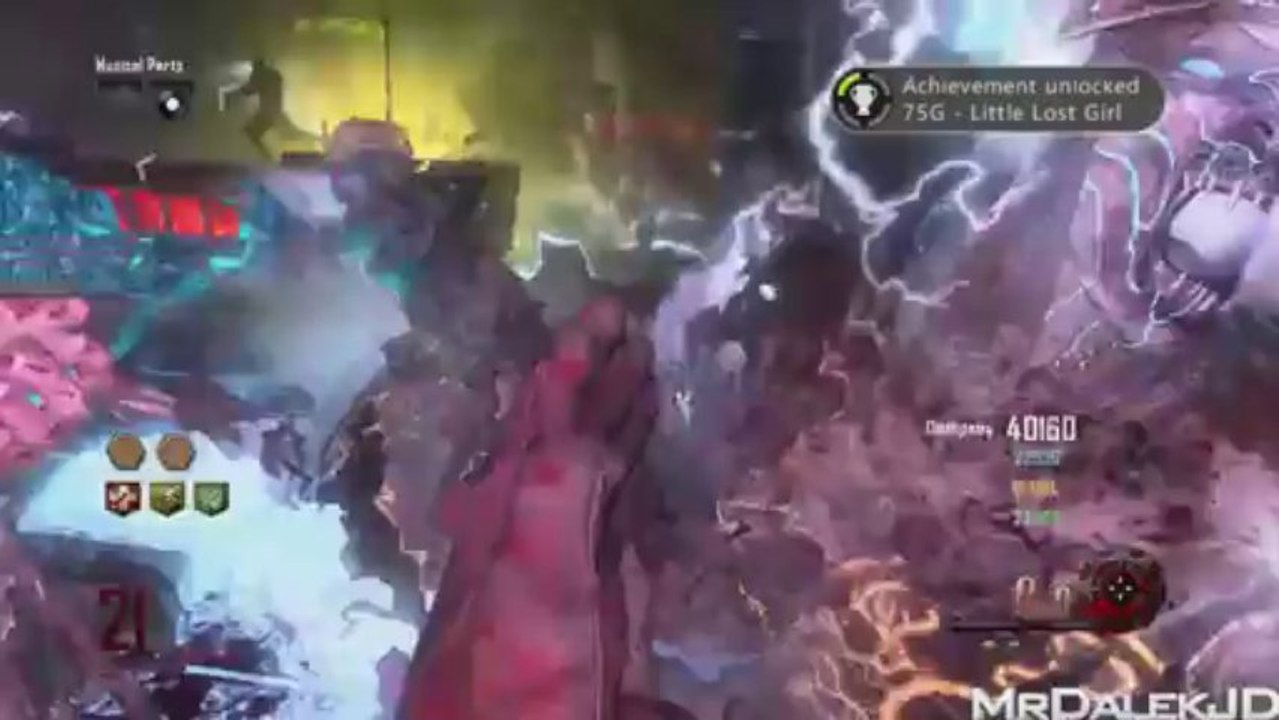 Black Ops 2 "ORIGINS" Zombies - "Little Lost Girl" EASTER EGG Complete! ENDING CUTSCENE!