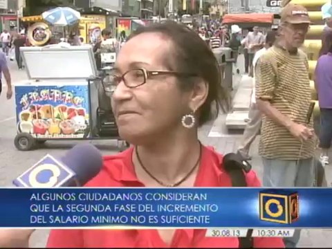 Ciudadanos consideran que la segunda fase del incremento de salario mínimo es insuficiente