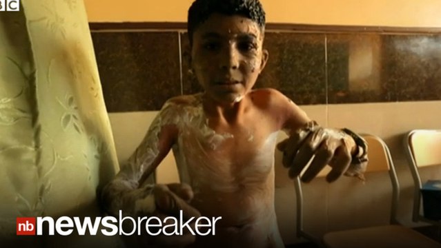 BBC Crew Uncovers Syrian School Targeted; Victims Looked Like Walking Dead