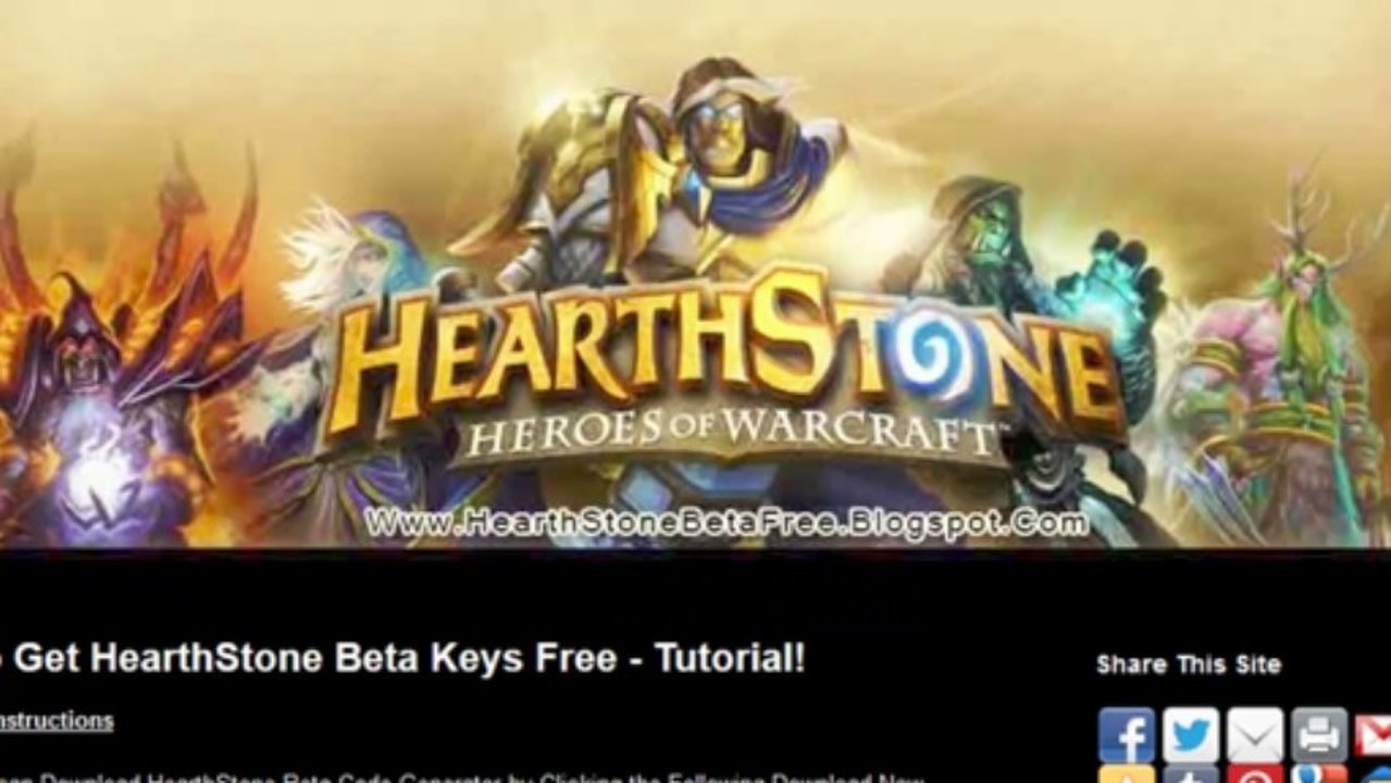 Hearthstone Beta Beta Codes [Beta Key Giveaway]