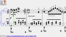 Franz Schubert's Standchen Serenade sheet music for piano solo - Video Score