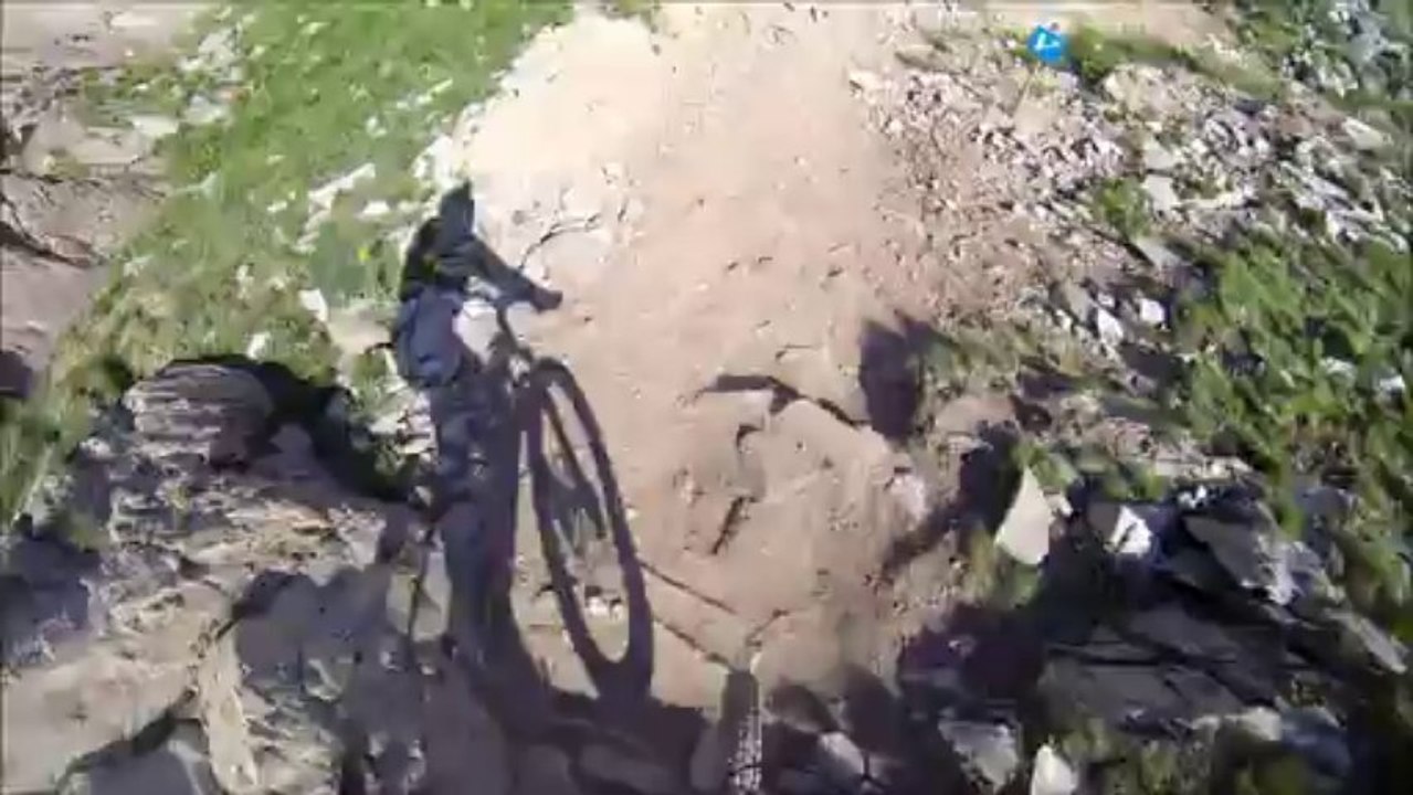 descente de la ROCKLINE aux 2 ALPES 2013
