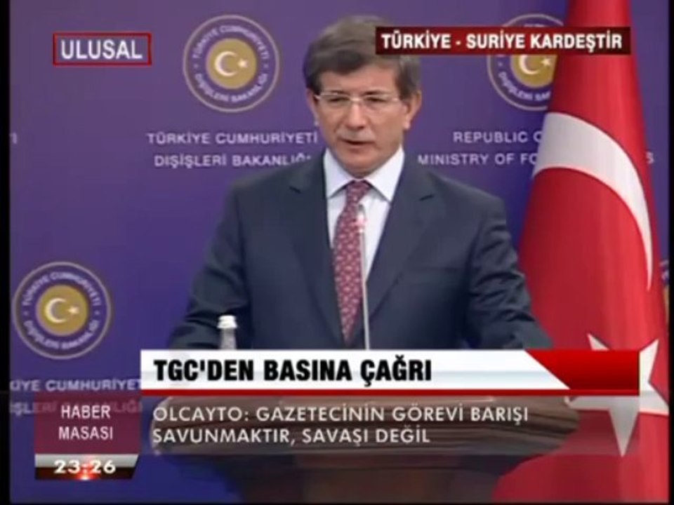 TGC'DEN BASINA ÇAĞRI