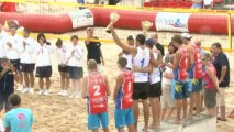 Beach-Volley - Championnats de France 2013. Podium Hommes.