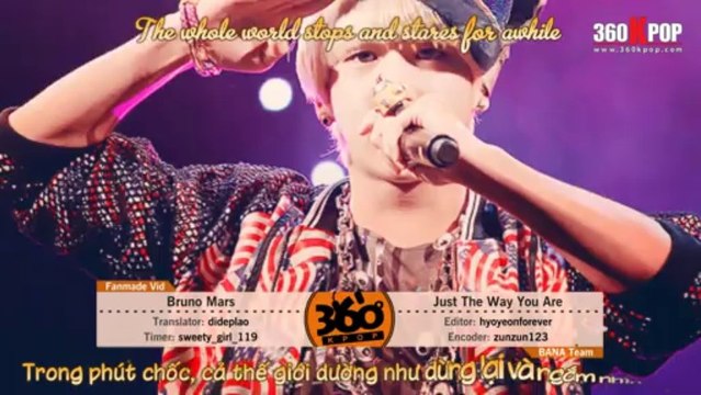 [Vietsub+Kara][FMV] Just The Way You Are - Bruno Mars (Baro ver) [BANA Team@360Kpop]