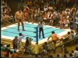 André the Giant & Antonio Inoki vs Joël & Dave Deaton