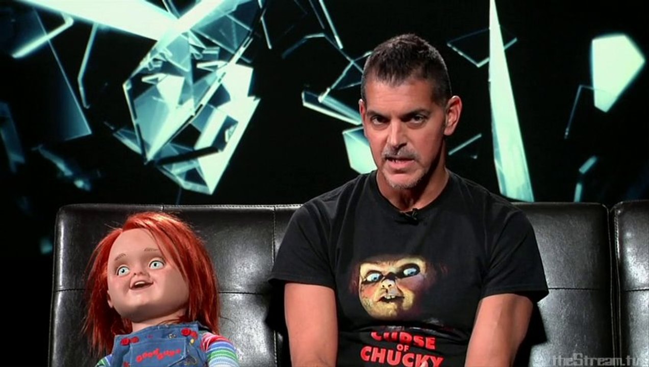 Chucky and Don Mancini (Curse of Chucky)