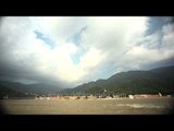 Time lapse : Fast moving clouds at Rishikesh