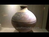 Decorated Vase (red ware) of Harappan Period, Gujrat