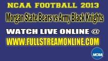 Watch Morgan State Bears vs Army Black Knights Live Streaming Game Online