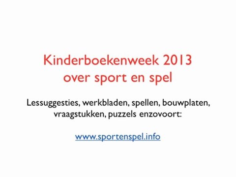 Lied klaar voor de start songtekst kinderboekenweek 2013 kinderen voor kinderen KvK