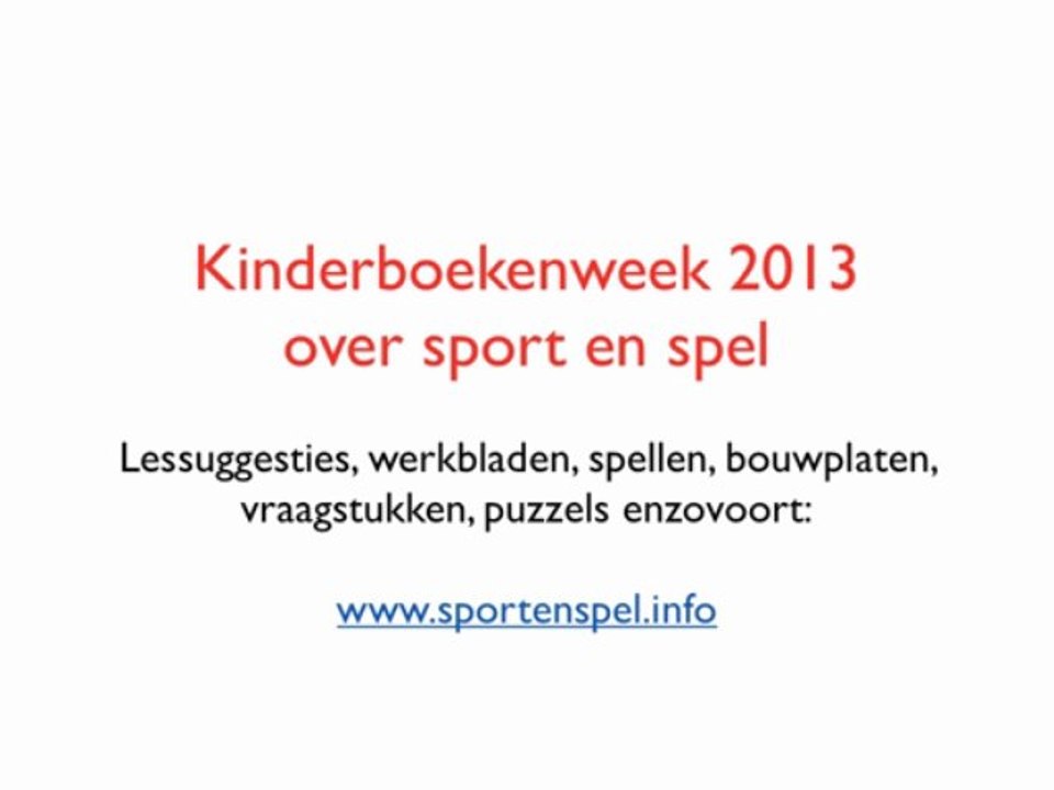 Lied klaar voor de start songtekst kinderboekenweek 2013 kinderen voor kinderen KvK
