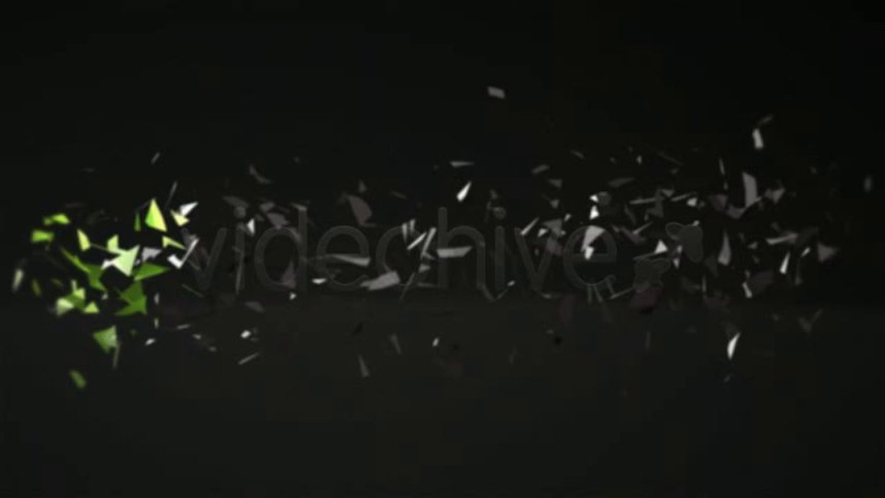 Glossy Slow Motion Logo Sting - After Effects Template