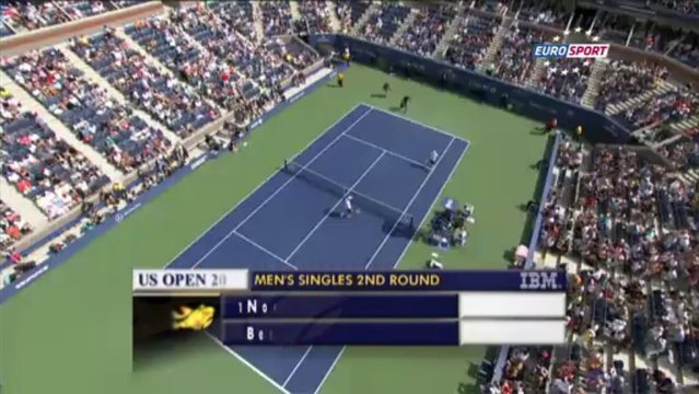 Amerika Açık: Novak Djokovic - Benjamin Becker