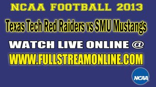 Watch Texas Tech vs SMU Live NCAA Football Game Online