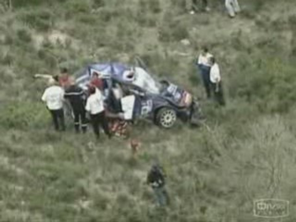 Crash 206 S1600 Morel Tour de Corse 2001