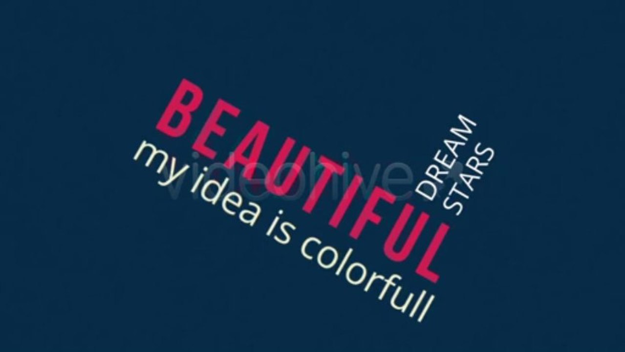 Shiny Typography Intro - After Effects Template