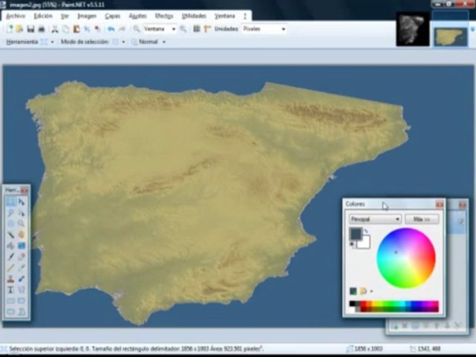 Importar Mapa DEM