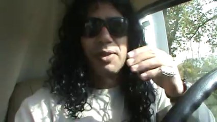 Charly en la casa rodante en Canada